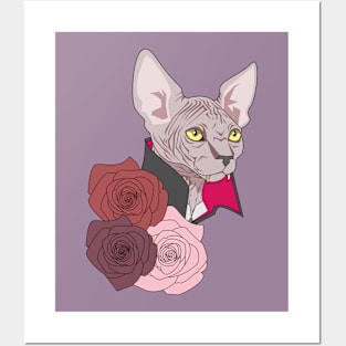 Spooky Sphynx Posters and Art